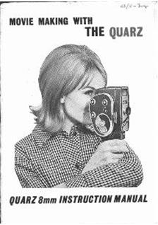 Russian Cameras Quarz manual. Camera Instructions.